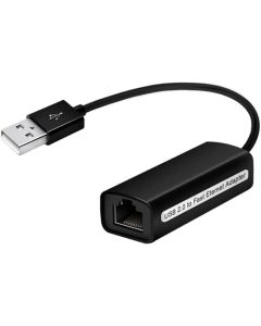 USB LAN Adapter USB 2.0 Network Adapter Patch Cord DSL RJ45 Network Adapter 10/100 Mbps for Laptop, Windows 10/7/9/8/ME/2000/XP/Vista32/64,MAC OS10.9,Android,Linux