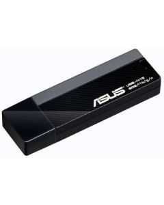 ASUS | network products Asus USB-N13 Wireless 802.11n 300Mbit adapter USB 2.0, Ezlink, WPS button