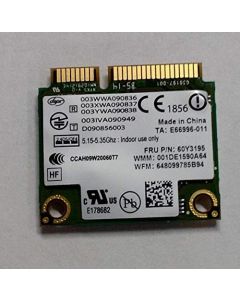 Intel Wifi/wimax Link 6250 6250anx Wireless N for IBM Thinkpad Lenovo ANX Wireless Half Pci-e Card