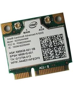 Intel 6205 62205anhmw 802.11a/b/g/n 2.4g/5.0ghz Mini Pci-e Card for Hp Elitebook 8470p 8770w SPS 695915-001
