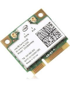 Intel Centrino Wireless-N 2200 2200BNHMW 802.11b/g/n, 300 Mbps 2x2, Single-band Wi-Fi Card