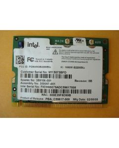 Intel Internal Wireless LAN Card 2200BG WM3B2200BG For Dell Inspiron